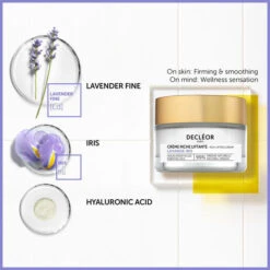 DECLÉOR Decleor Lavender Iris Rich Lifting Cream For Firmer Skin -Care Product Store 3337875803342 INGREDIENTS LAVANDE FINE LAVENDER IRIS 1 11dd96daa3fc8c5e1119bc3ea0940038