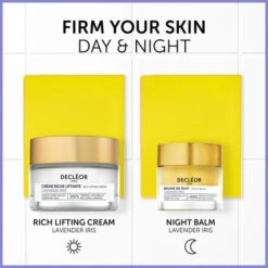 DECLÉOR Decleor Lavender Iris Rich Lifting Cream For Firmer Skin -Care Product Store 3337875803342 ROUTINE DAY NIGHT Lavender LAVENDER IRIS 11dd96daa3fc8c5e1119bc3ea0940038
