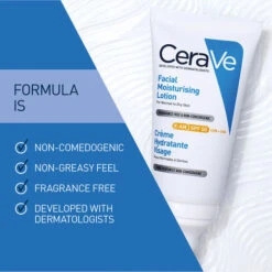 CeraVe AM Facial Moisturising Lotion SPF50 With Ceramides & Vitamin E -Care Product Store 3337875814652 4 11dd96daa3fc8c5e1119bc3ea0940038