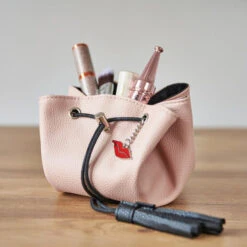 Donna May London Mini Lay Flat Makeup Bag Faux Leather -Care Product Store DML MMP BP 11dd96daa3fc8c5e1119bc3ea0940038