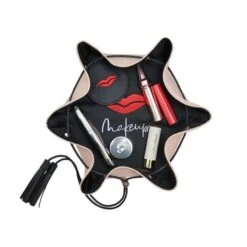 Donna May London Mini Lay Flat Makeup Bag Faux Leather -Care Product Store DML MMP BP 1 11dd96daa3fc8c5e1119bc3ea0940038