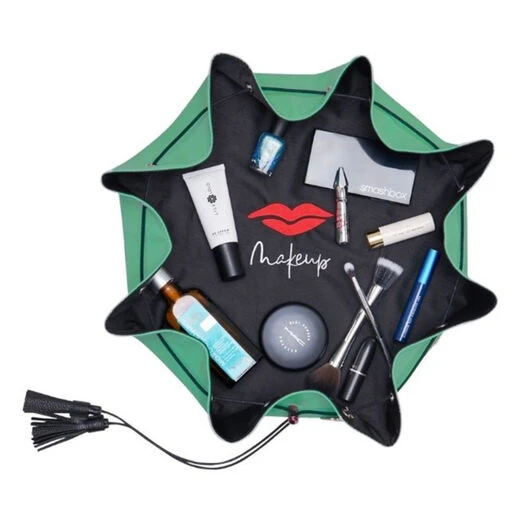 Donna May London Faux Leather Lay Flat Makeup Bag 9 Donna May London Faux Leather Lay Flat Makeup Bag - Image 7