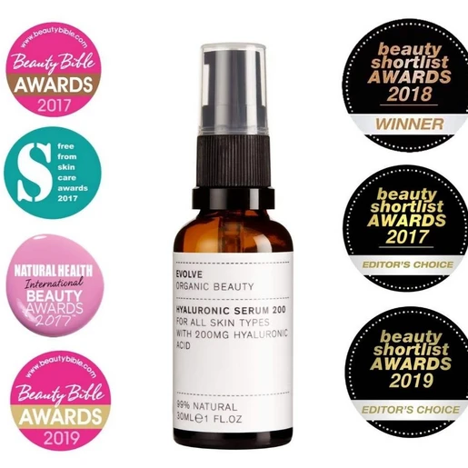 Evolve Organic Beauty Hyaluronic Serum 200 4 Evolve Organic Beauty Hyaluronic Serum 200 - Image 2