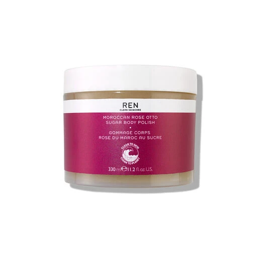 REN CLEAN SKINCARE REN - Clean Skincare Moroccan Rose Otto Sugar Body Polish - Vegan 4 REN CLEAN SKINCARE REN - Clean Skincare Moroccan Rose Otto Sugar Body Polish - Vegan - Image 2