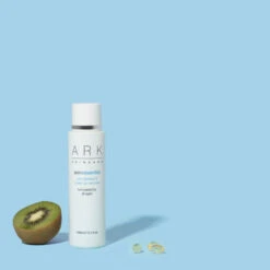 Ark Skincare Skin Essentials Pre Cleanse & Make-Up Remover -Care Product Store S3 ARK Pre Cleanse Makeup Remover Ingredients Blue Background PRES 11dd96daa3fc8c5e1119bc3ea0940038