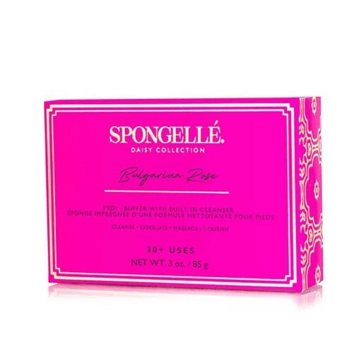Spongelle Pedi-Buffer - Bulgarian Rose 4 Spongelle Pedi-Buffer - Bulgarian Rose - Image 2
