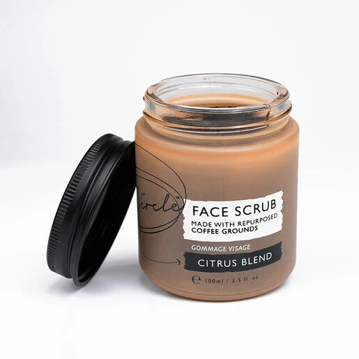 UpCircle Coffee Face Scrub Citrus Blend Pot 9 UpCircle Coffee Face Scrub Citrus Blend Pot - Image 7
