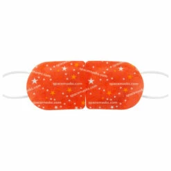 SpaceMasks Self Heating Eye Mask - 5 Pouches In Box (Orange & Grapefruit) -Care Product Store orange spacemask 2 11dd96daa3fc8c5e1119bc3ea0940038