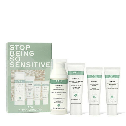 REN CLEAN SKINCARE REN - Clean Skincare Stop Being So Sensitive Gift Set 3 REN CLEAN SKINCARE REN - Clean Skincare Stop Being So Sensitive Gift Set